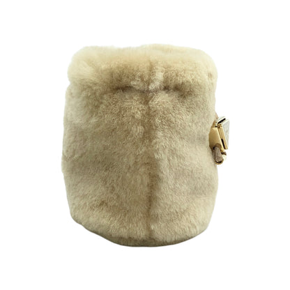 Prada Shearling Bucket Bag
