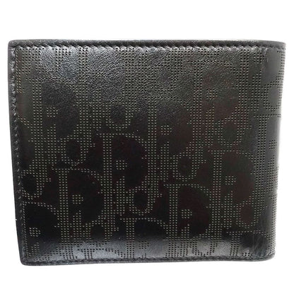 Dior Leather Bifold Wallet Oblique Galaxy