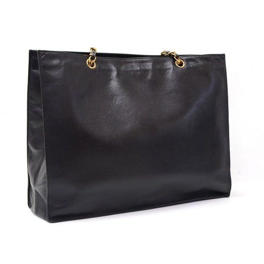 Chanel Grained Lambskin Leather XL Tote Bag