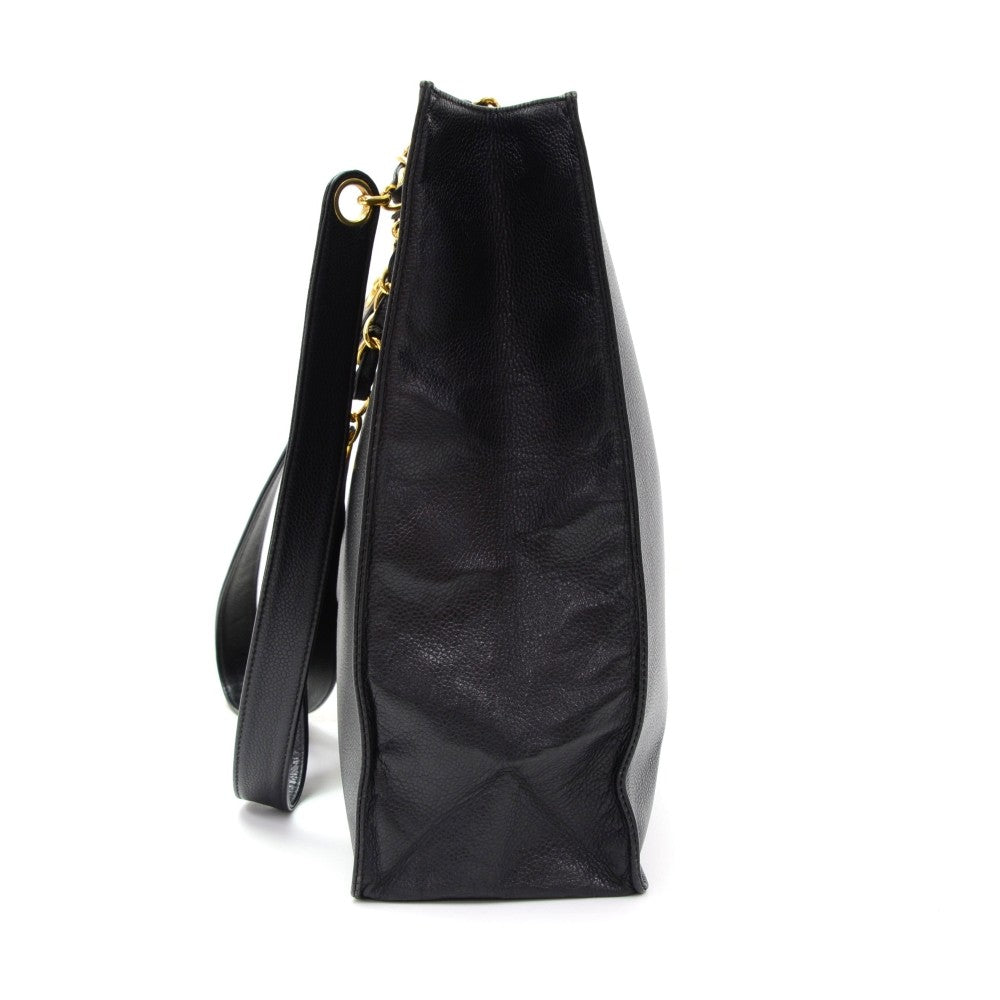 Chanel Grained Lambskin Leather XL Tote Bag