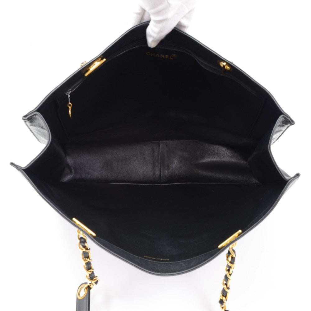 Chanel Grained Lambskin Leather XL Tote Bag