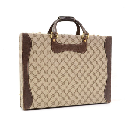 Gucci Guccissima Canvas Vintage Briefcase