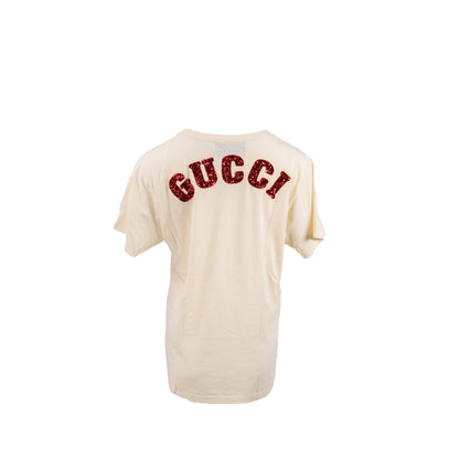 Gucci Size XS �Whale Three Little Pigs� Print T-shirt White/Multicolour