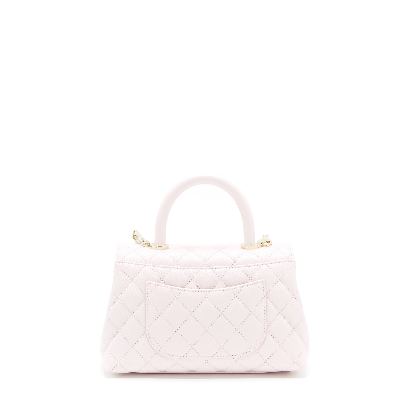 Chanel Small Coco Handle Caviar Light Pink NG750 L