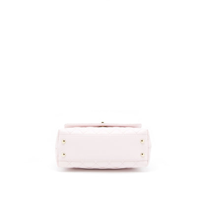 Chanel Small Coco Handle Caviar Light Pink NG750 L