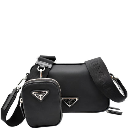 PRADA Re-Edition Nylon Shoulder Bag Black