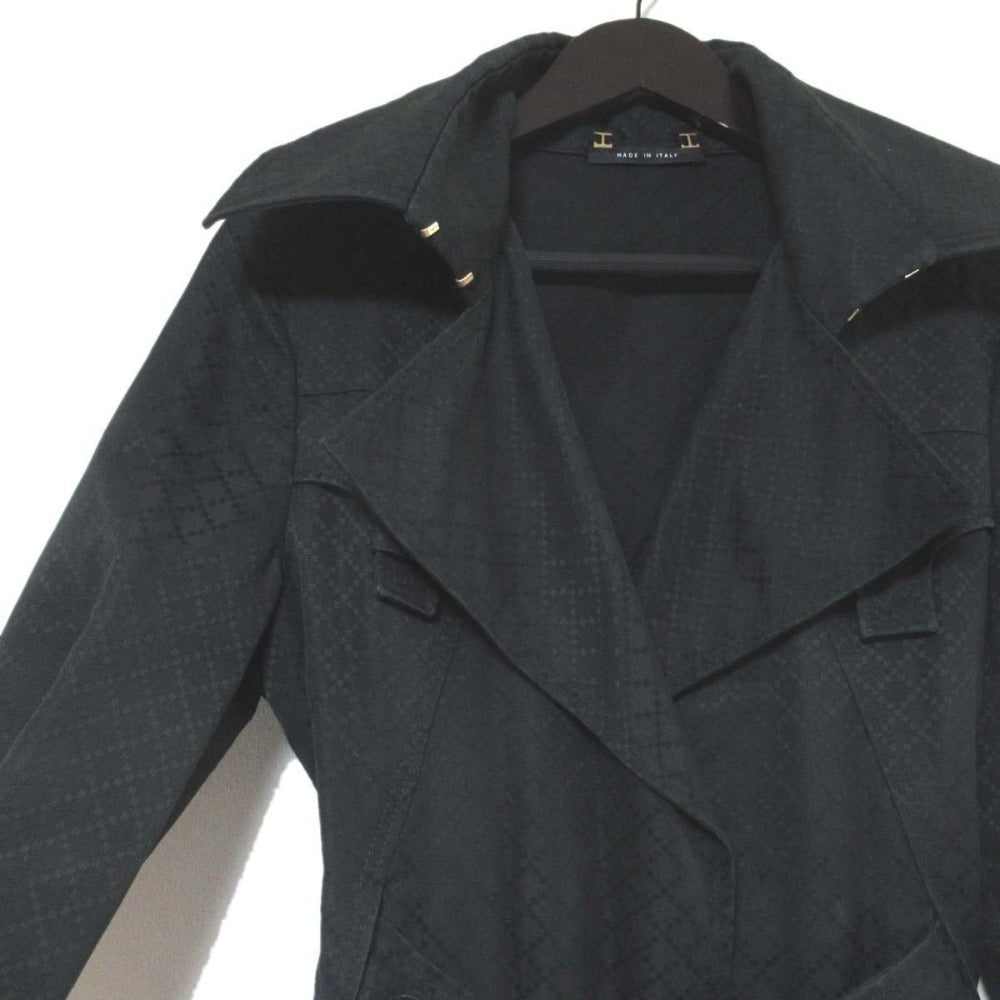 Gucci Diamante Jacquard Belted Coat