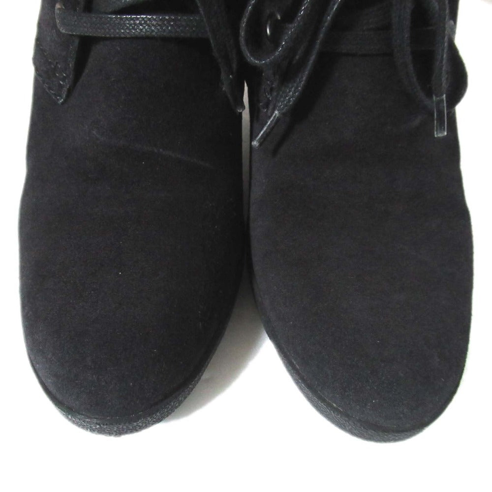 Prada Sport Suede Wedge Ankle Boots