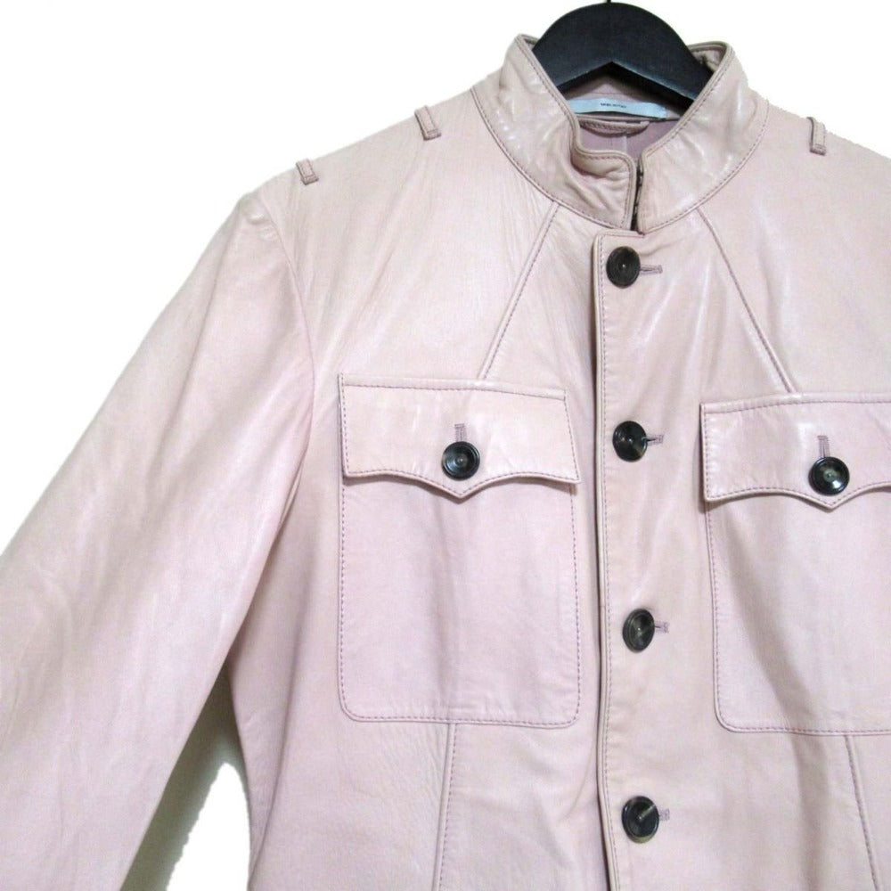 Yves Saint Laurent rive gauche Leather Safari Jacket