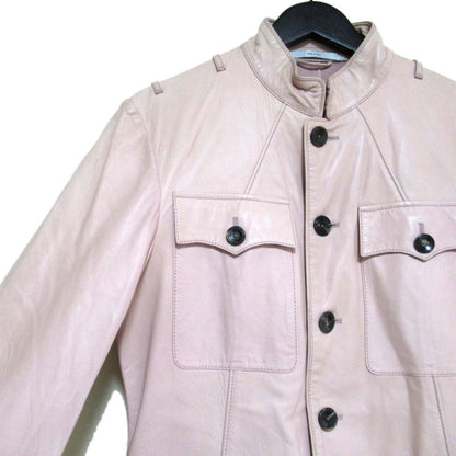 Yves Saint Laurent rive gauche Leather Safari Jacket