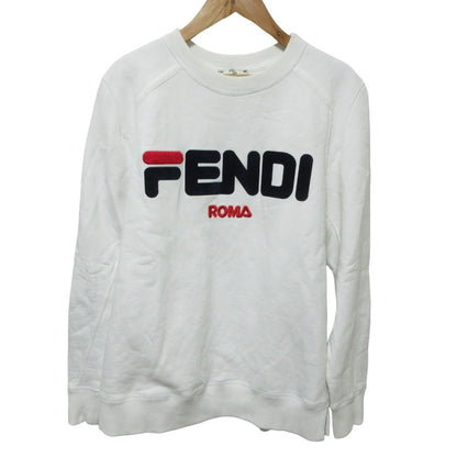 Fendi FILA Collaboration Logo Cotton Sweatshirt