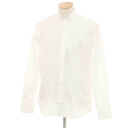 Saint Laurent Paris Broadcloth Cotton Shirt