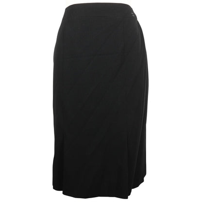 Chanel Wool Skirt Black P24940V08903