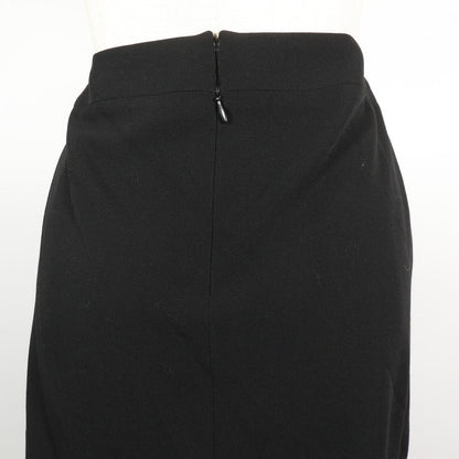 Chanel Wool Skirt Black P24940V08903