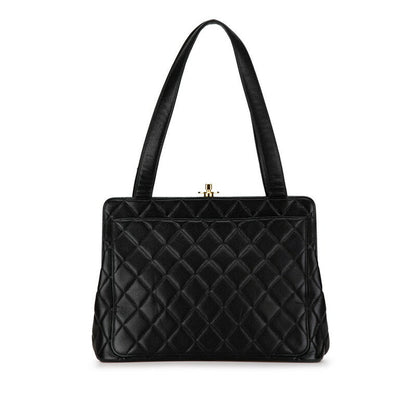 Chanel Coco Mark Matelasse Caviar Skin Tote Bag