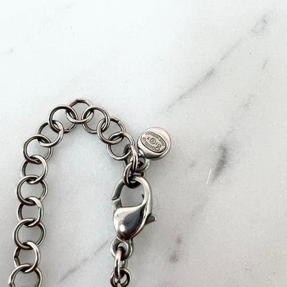 Chanel Crystal CC Logo Pendant Necklace Costume Jewellery