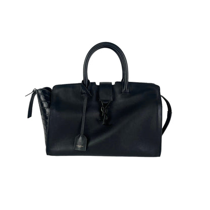 Saint Laurent Small Cabas Bag Black