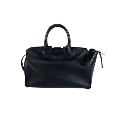 Saint Laurent Small Cabas Bag Black