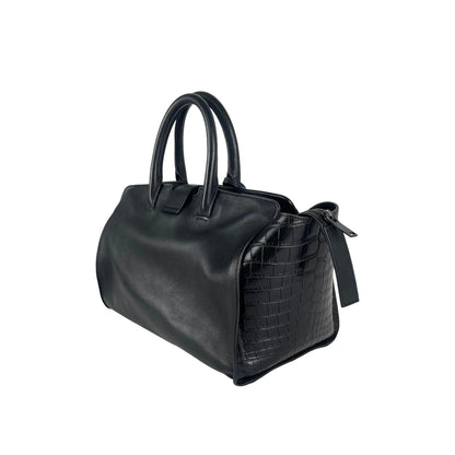 Saint Laurent Small Cabas Bag Black