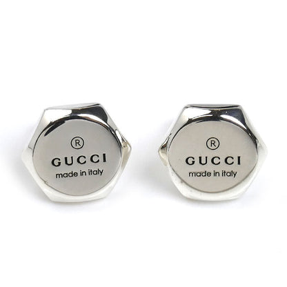 Gucci Trademark Silver 925 Stud Earrings