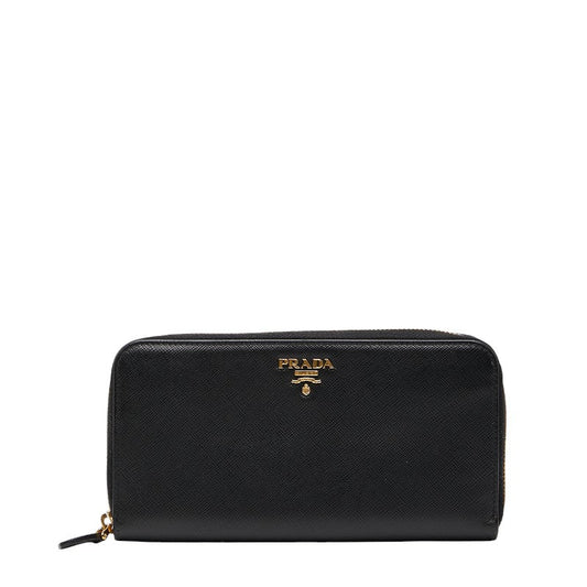 Prada Saffiano Leather Long Wallet