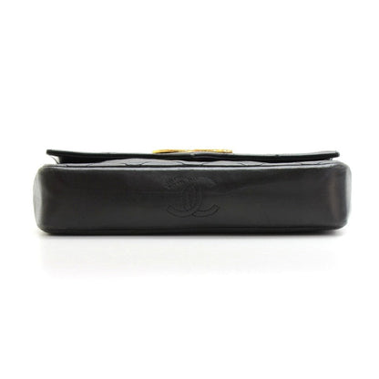 Chanel Single Flap Quilted Lambskin Leather Shoulder Bag