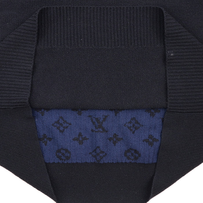 Louis Vuitton Monogram V-Gusset Crewneck Sweater