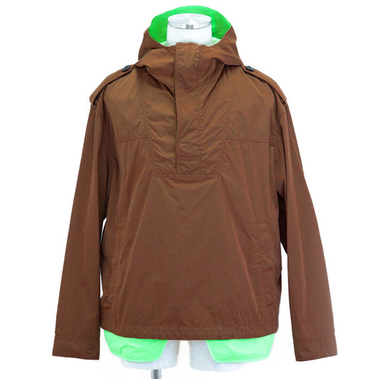 Dior Nylon Anorak Jacket Brown Green
