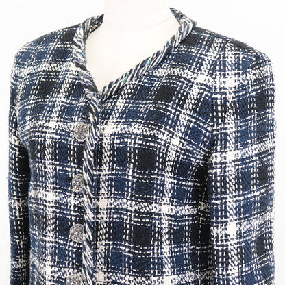 Chanel Tweed Jacket with Coco Mark Buttons
