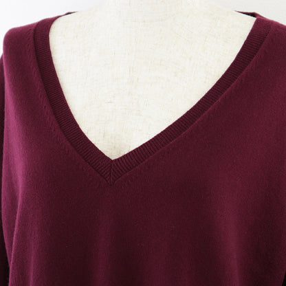 Prada V-neck Cashmere Knit Pullover