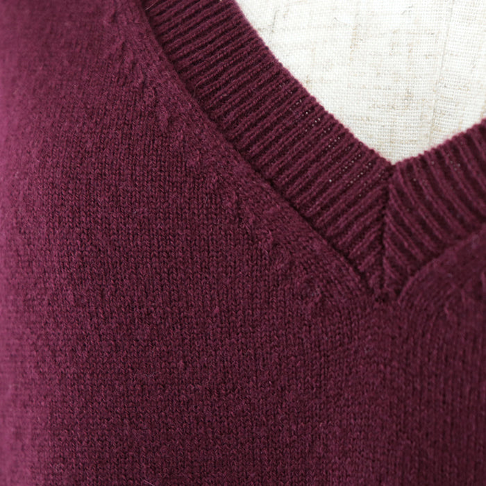 Prada V-neck Cashmere Knit Pullover