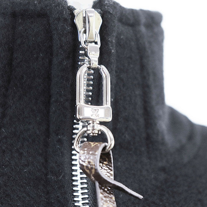 Louis Vuitton Poncho Monogram Wool/Silk Coat