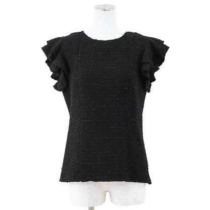 Chanel P38974 Tweed Wool Blend Top