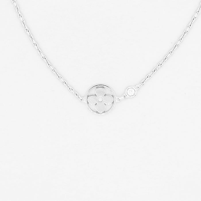 Louis Vuitton Q93279 Au750 Diamond Necklace