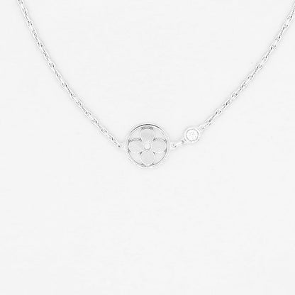 Louis Vuitton Q93279 Au750 Diamond Necklace