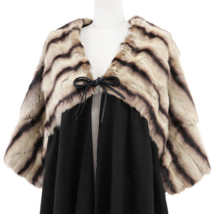 Fendi Candy Orilag Fur Cashmere Stole