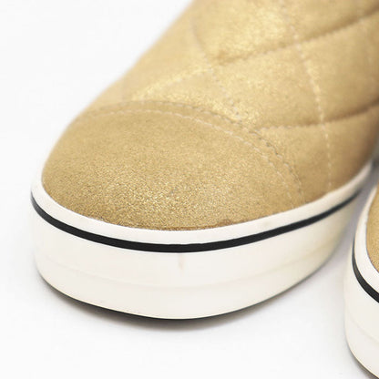 Chanel G28925 Monogram Suede Sneakers