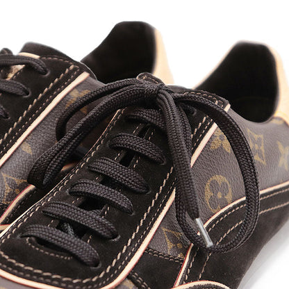 Louis Vuitton Monogram Suede Leather Sneakers