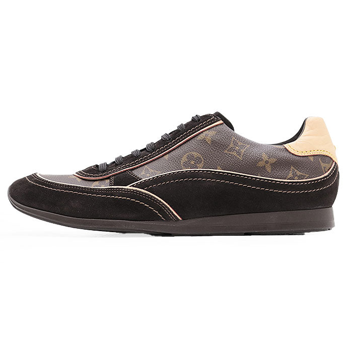 Louis Vuitton Monogram Suede Leather Sneakers
