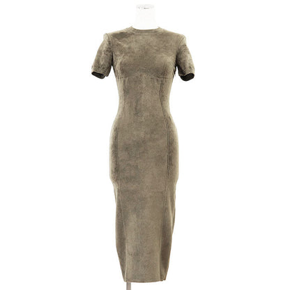 Fendi FENDI SKIMS Suede Dress