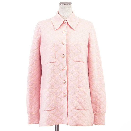Chanel Matelassé Cashmere Silk Jacket