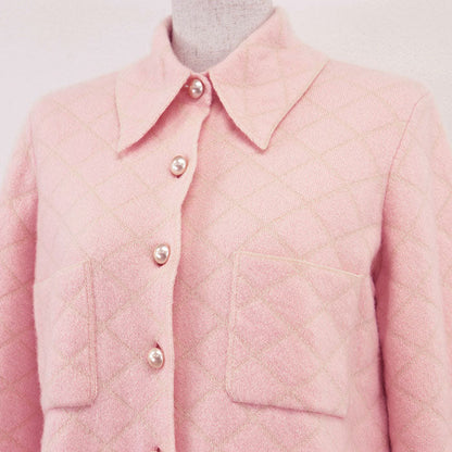 Chanel Matelassé Cashmere Silk Jacket