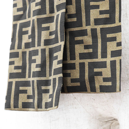 Fendi FENDI ROMA Maxi Wrappy Silk Scarf