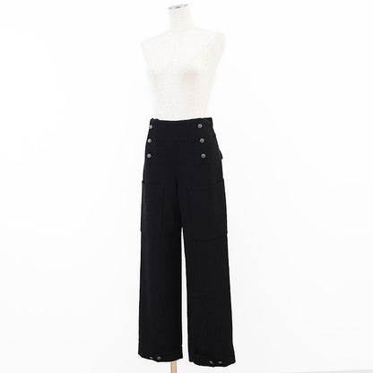 Chanel P44256 Tweed Wool Blend Pants
