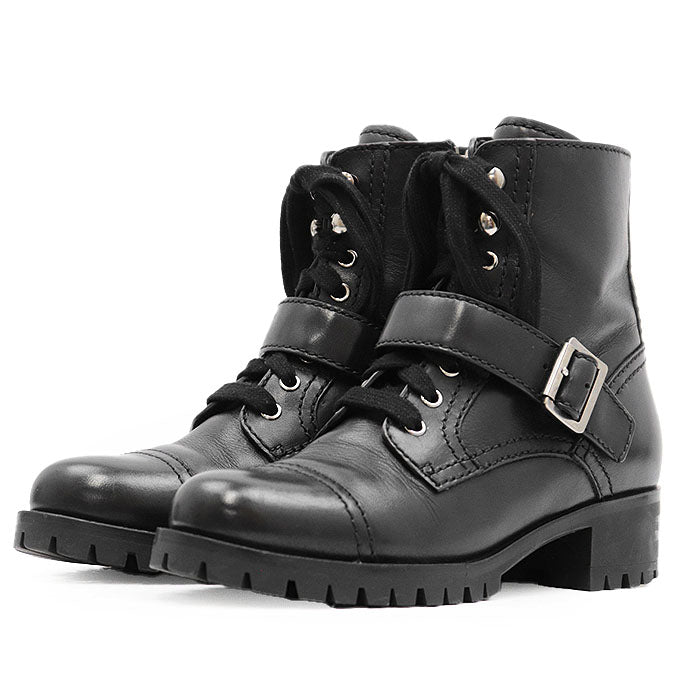 Prada 3T5917 Calf Leather Boots