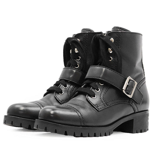 Prada 3T5917 Calf Leather Boots