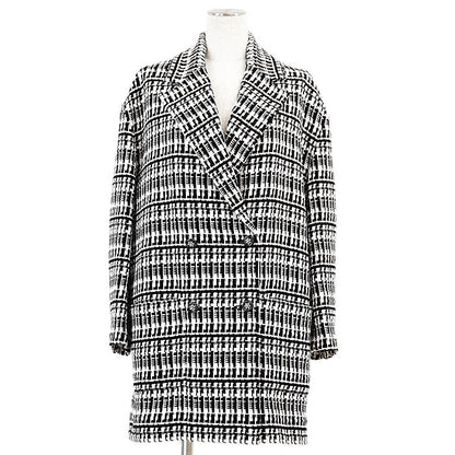 Chanel P78886 Tweed Long Jacket