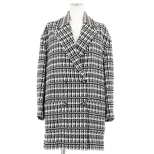 Chanel P78886 Tweed Long Jacket