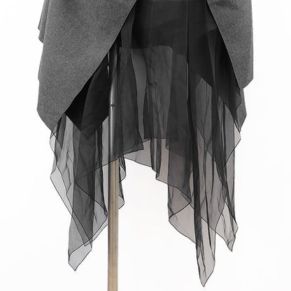 Christian Dior Asymmetrical Wool Dress