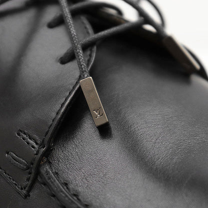 Louis Vuitton Derby Leather Derby Boots Shoes